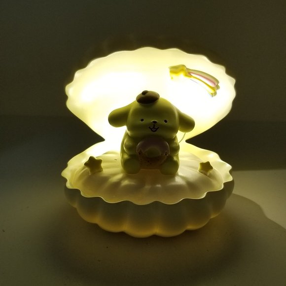 Sanrio Popom Shell with rainbow, stars and cloud Led Night Light /Cake topper - Picture 4 of 16